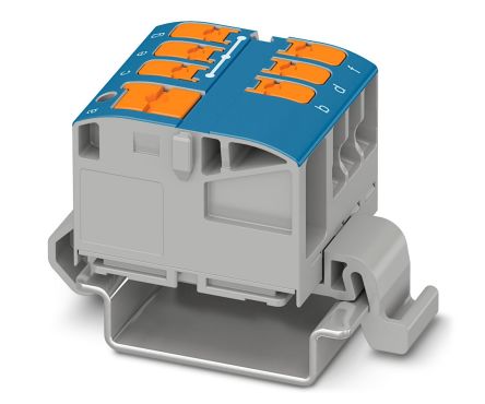 Phoenix Contact Distribution Block, 7 Way [1019543]; 255-9387