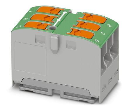 Phoenix Contact Distribution Block, 6 Way [1019567]; 255-9406