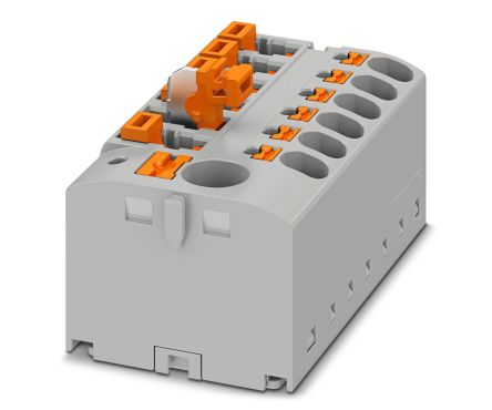 Phoenix Contact Distribution Block, 7 Way [1130757]; 255-9454