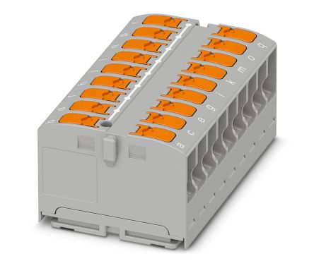 Phoenix Contact Distribution Block, 18 Way [1186867]; 255-9466
