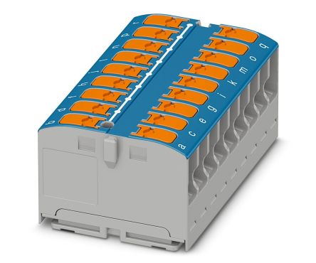 Phoenix Contact Distribution Block, 18 Way [1186868]; 255-9467