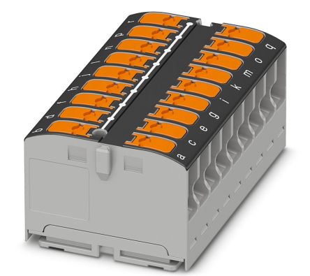Phoenix Contact Distribution Block, 18 Way [1186871]; 255-9471