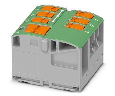 Phoenix Contact Distribution Block, 7 Way [1186875]; 255-9475