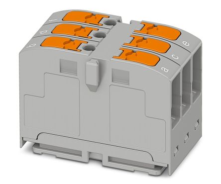 Phoenix Contact Distribution Block, 6 Way [1300609]; 255-9493