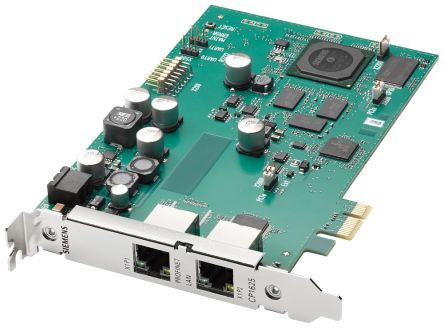Siemens 2 Port PCIe Network Card [6ES76482CF101AA0]; 256-0261