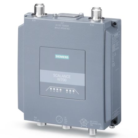 Siemens SCALANCE WAM766-1 2 x M12 Port Wireless Access Point, IEEE 802.11 a/b/g/n, 10/100/1000Mbit/s [6GK57661GE007DA0]; 256-0854