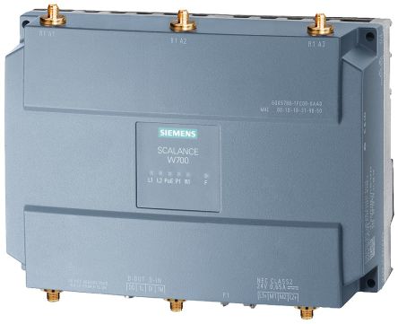 Siemens SCALANCE W788-2 2 x M12 Port Wireless Access Point, IEEE 802.11 a/b/g/n, 10/100Mbit/s [6GK57882FC000AC0]; 256-0862