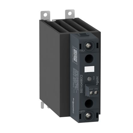 Schneider Electric Harmony Relay Series Solid State Relay, 45 A Load, DIN Rail Mount, 280 V ac/dc Load [SSD1A345M7C2]; 256-4803
