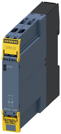 Siemens Snap-On Rail Mount Force Guided Relay, 24V dc Coil Voltage, 2 Pole, SPDT [3RQ10001EB00]; 256-5383