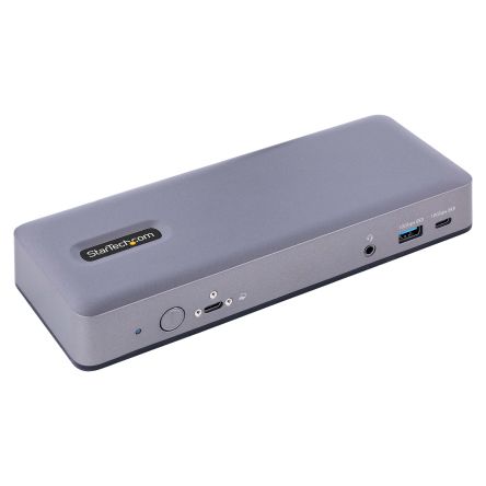 StarTech.com Triple Monitor 4K USB-C Docking Station with HDMI DP - 7 x USB ports, USB C [DK31C3MNCRUE]; 256-6926