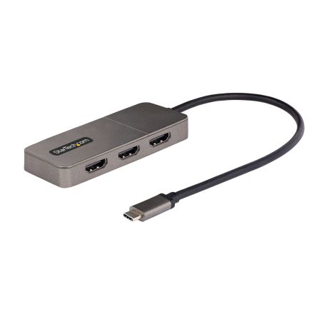 StarTech.com USB C to HDMI Adapter, USB C, 3 Supported Display(s) - 4K @ 60Hz [MST14CD123HD]; 256-6941
