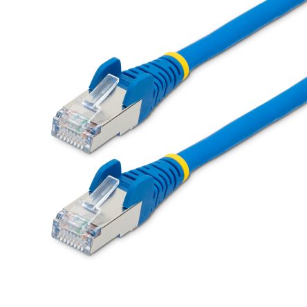 StarTech.comNLBL, 1m Cat6a, Blue RJ45 to Male RJ45 Male, Braid Shielded, Terminated LSZH Sheath [NLBL-1M-CAT6A-PATCH]; 256-6964