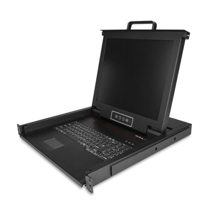 StarTech.com Port USB USB, VGA Console, 1280 x 1024 Maximum Resolution [RKCONS1701]; 256-7001