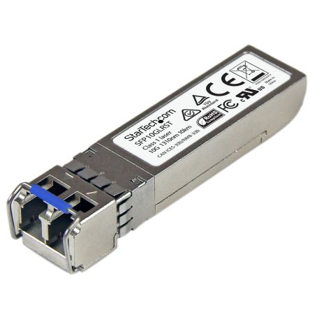 StarTech.com Cisco Compatible LC Single Mode Transceiver Module, Full Duplex, 10000Mbit/s [SFP10GLRST]; 256-7006