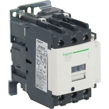 Schneider Electric TeSys D LC1D Contactor, 3-Pole, 40 A, 1 NO + 1 NC [LC1D40P7S335]; 257-0758
