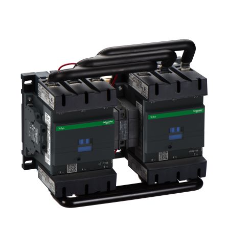 Schneider Electric TeSys D LC2D Reversing Contactor, 3-Pole, 150 A, 1 NO + 1 NC [LC2D150BD]; 257-0972