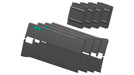 Siemens SIMATIC S7-1200 Series Empty Slot Cover for Use with CPU 1217C [6ES72911AD300XA0]; 260-5954