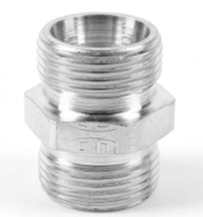 Parker Straight Tube to Tube Male 24° DIN Cone to Male 24° DIN Cone, G12LCFX [G12LCFX]; 263-3112