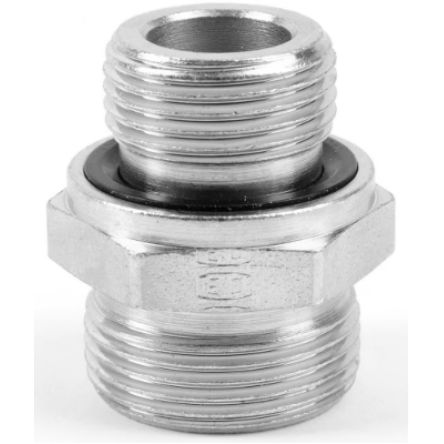 Parker Straight Tube to Port Male 24° DIN Cone to Male BSPP, GE06LREDOMDCF [GE06LREDOMDCF]; 263-3145