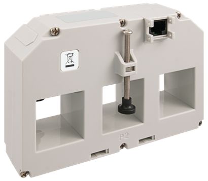 RS PRO DIN Rail Mounted Current Transformer, 630A Input, 3 x 630A, 330 mV Output, 31 x 31mm Bore, 330 mV [0]; 264-1003
