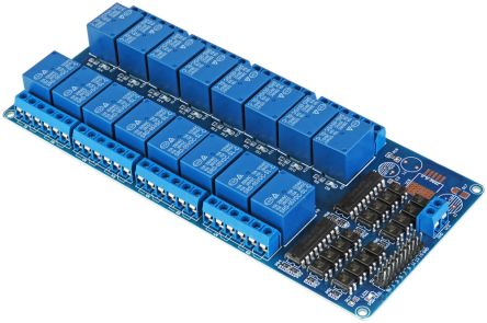Seeit TTL-RELAY16-5V Relay for Relay Control Card for Arduino, AVR, PIC, Raspberry Pi, TTL [TTL-RELAY16-5V]; 265-1123