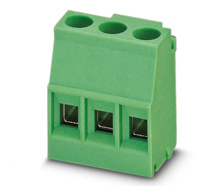 Phoenix Contact PCB Terminal Block, 5mm Pitch, Through Hole Mount, 1-Row [1707221]; 265-7332