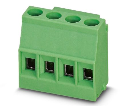 Phoenix Contact PCB Terminal Block, 5mm Pitch, Through Hole Mount, 1-Row [1707234]; 265-7334