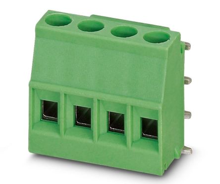 Phoenix Contact PCB Terminal Block, 5mm Pitch, Through Hole Mount, 1-Row [1707247]; 265-7335
