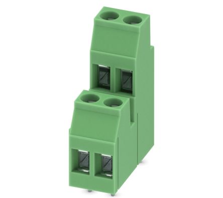 Phoenix Contact PCB Terminal Block, 5mm Pitch, Through Hole Mount, 2-Row [1721090]; 265-7343