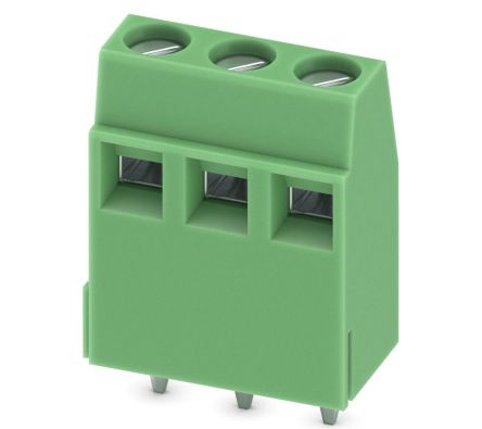 Phoenix Contact PCB Terminal Block, 5.08mm Pitch, Through Hole Mount, 1-Row [1731831]; 265-7348