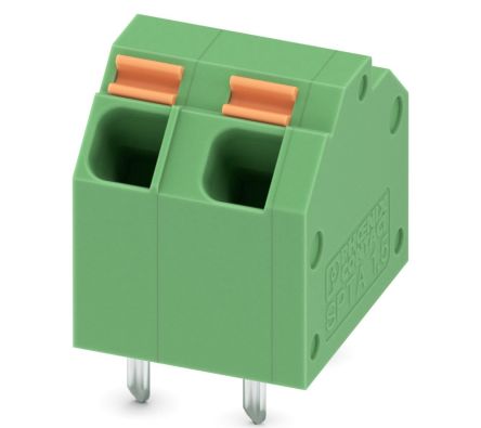 Phoenix Contact PCB Terminal Block, 5.08mm Pitch, Through Hole Mount, 1-Row [1751163]; 265-7351