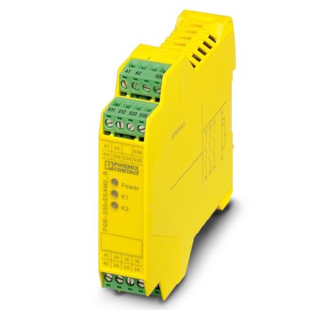 Phoenix Contact PSRclassic PSR-SCP Safety Relay 230V ac, Single Channel [2901430]; 265-7522