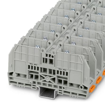 Phoenix Contact 3213137 Grey, 2-Level, Bolt Termination [3213137]; 265-7581