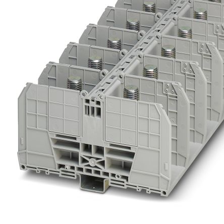 Phoenix Contact 3244630 Grey, 2-Level, Bolt Termination [3244630]; 265-7595