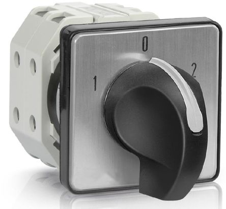 RS PRO, DPDT 3 Position 60° Changeover Cam Switch, 500V ac, 16A, Knob Actuator [0]; 265-7667