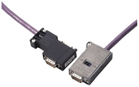 Siemens PLC Cable for Use with HMI, PROFIBUS [6XV18302AH50]; 265-8858