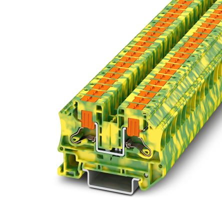 Phoenix Contact Earth Terminal Block, 6mm² [1116736]; 265-8979