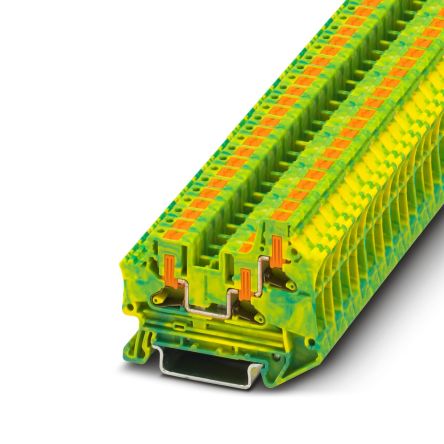 Phoenix Contact Earth Terminal Block, 6mm² [1116739]; 265-8980