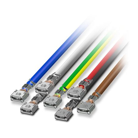 Phoenix Contact CHARX CONNECT Series PLC Cable for Use with Charging Socket [1164365]; 265-8993
