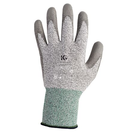 Kimberly Clark G60 Grey HPPE Cut Resistant Gloves, Size 11, Polyurethane Coating [13827]; 266-4305