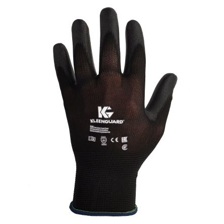 Kimberly Clark G40 Black Nylon Mechanical Protection Gloves, Size 10, Polyurethane Coating [13840]; 266-4307