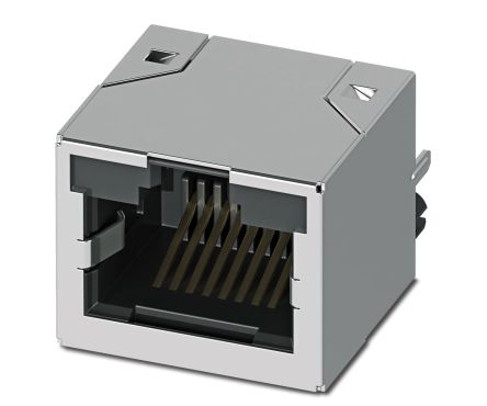 Phoenix Contact CUC Series Female RJ45 Connector, PCB Mount 1 -Way [1337238]; 267-1820