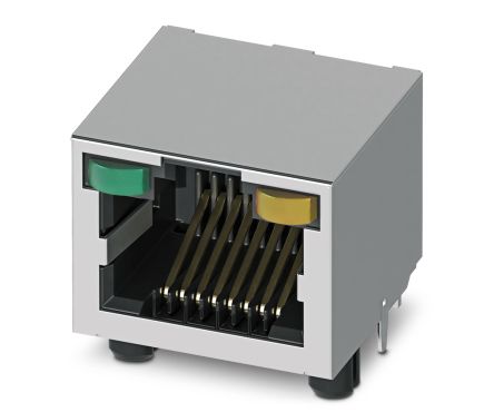 Phoenix Contact CUC Series Female RJ45 Connector, PCB Mount 1 -Way [1337243]; 267-1823