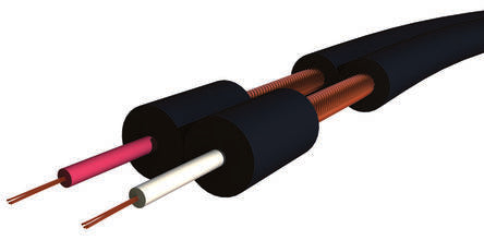 S2Ceb-Groupe Cae 2 Core Audio Cable, 0.22 mm² CSA Screened, 5 x 9mm od, 100m, Black [DUAL22HQ]; 267-6663