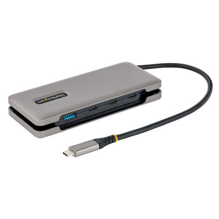 StarTech.com 4 Port USB 3.1 USB A, USB C USB C Hub, USB Powered, 13.5 x 6 x 2cm [HB31CM1A3CB]; 267-7830