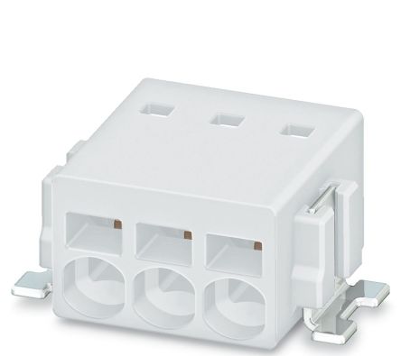 Phoenix Contact PTSM Series PCB Terminal Block, 4-Contact, 2.5mm Pitch, PCB Mount, 1-Row, Push In Spring Termination [1814650]; 268-4725
