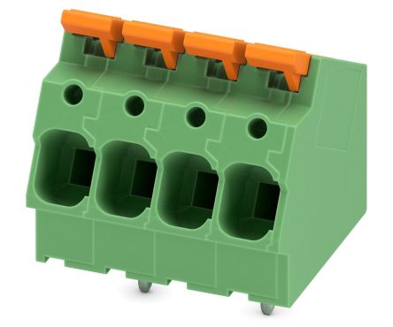 Phoenix Contact 5-ZB, LPTA 6/ 4-7 Series PCB Terminal Block, 4-Contact, 7.5mm Pitch, PCB Mount, 1-Row, PCB Termination [1098177]; 269-7917