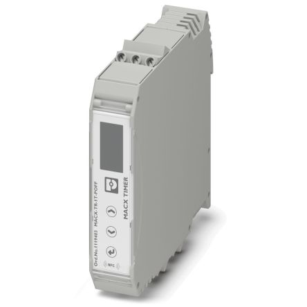 Phoenix Contact DIN Rail Mount Time Delay Relay, 24V ac/dc, 2-Contact, 0.01 → 600s [1119403]; 269-7947