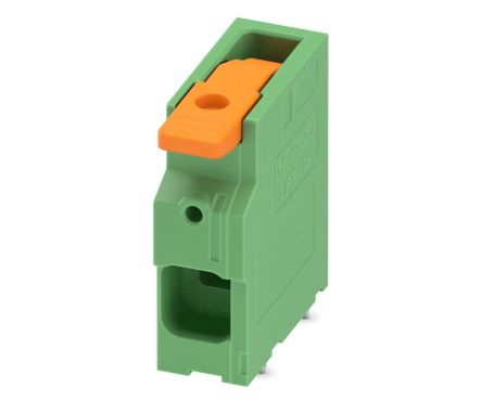 Phoenix Contact 0, LPT 16/ 1-10 Series PCB Terminal Block, 1-Contact, 10mm Pitch, PCB Mount, 1-Row, PCB Termination [1119809]; 269-7948