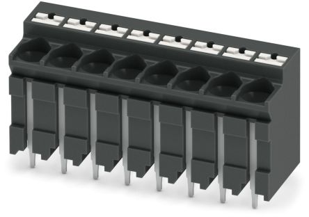 Phoenix Contact 0 P26, 5/ 8-V-5, SPT-THR 2 Series PCB Terminal Block, 8-Contact, 5mm Pitch, Through Hole Mount, 1-Row, [1135352]; 269-7987